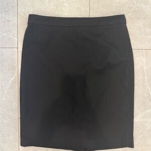 Banana Republic Elegant Black Pencil Skirt